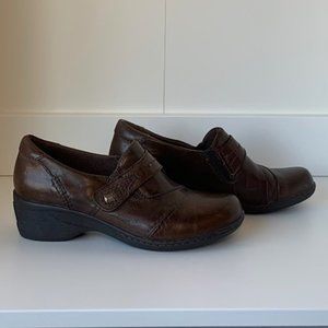 Earth Origins Gabby Gina Shoes - Leather, Slip-Ons